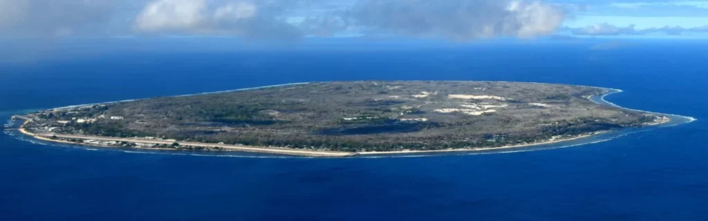 Tropical landscape of Nauru promoting CBI opportunities